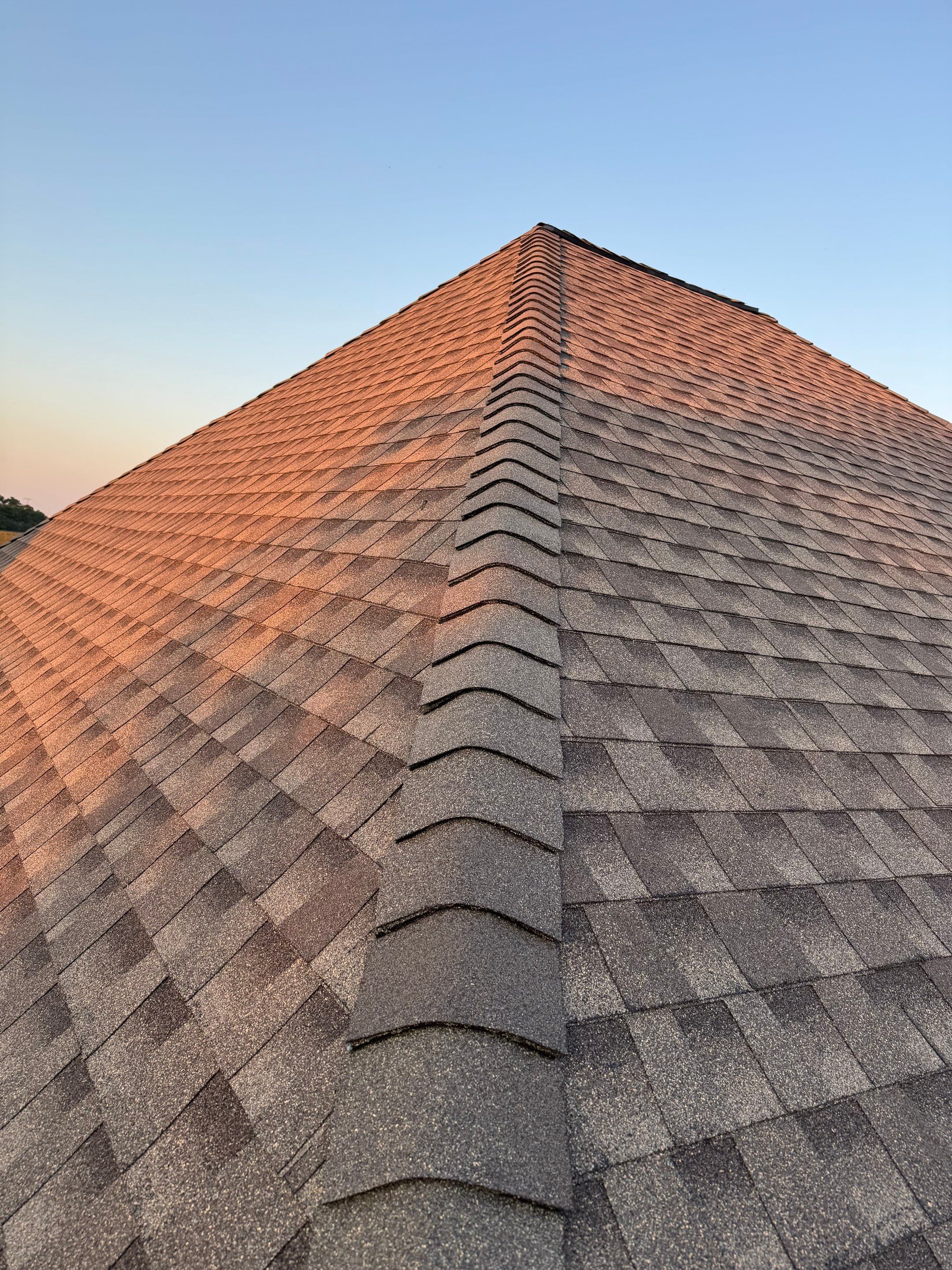 Residential Roofing Installation using GAF Timberline HDZ (weathered wood) by WABO Roofing Systems 