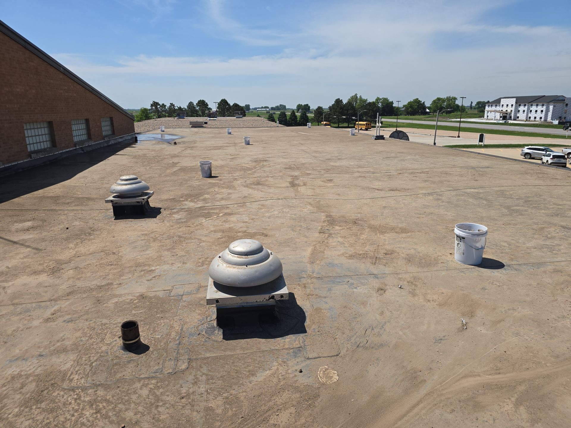 Single-Ply Roofing System – Aquinas Catholic School by Tillotson Enterprises