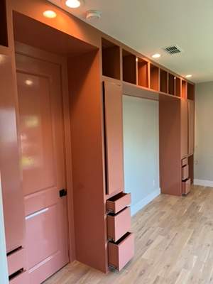 Custom Cabinets on High Gloss