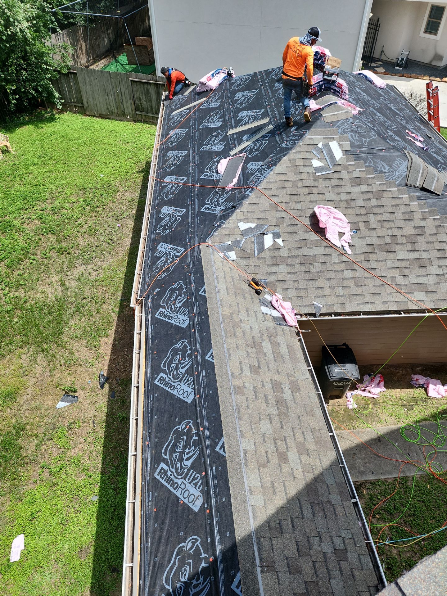 Residential Roofing Repair using Owen's Corning Duration (Lifetime) Shingles by Roof Repair Company
