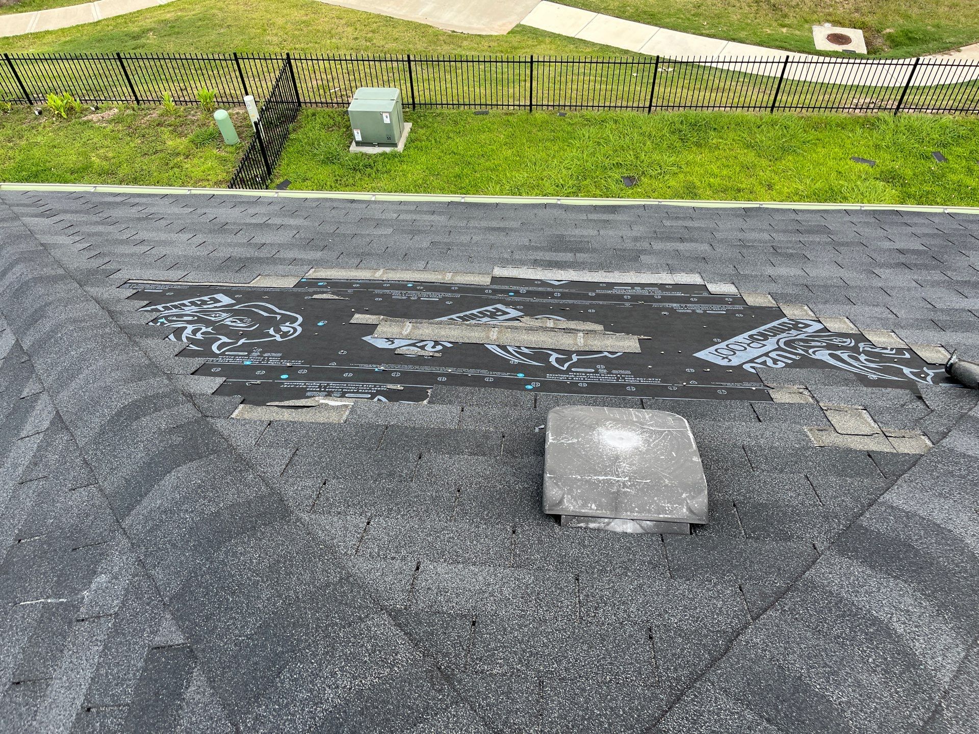 Residential Roofing Repair using Owen's Corning Duration (Lifetime) Shingles by Roof Repair Company