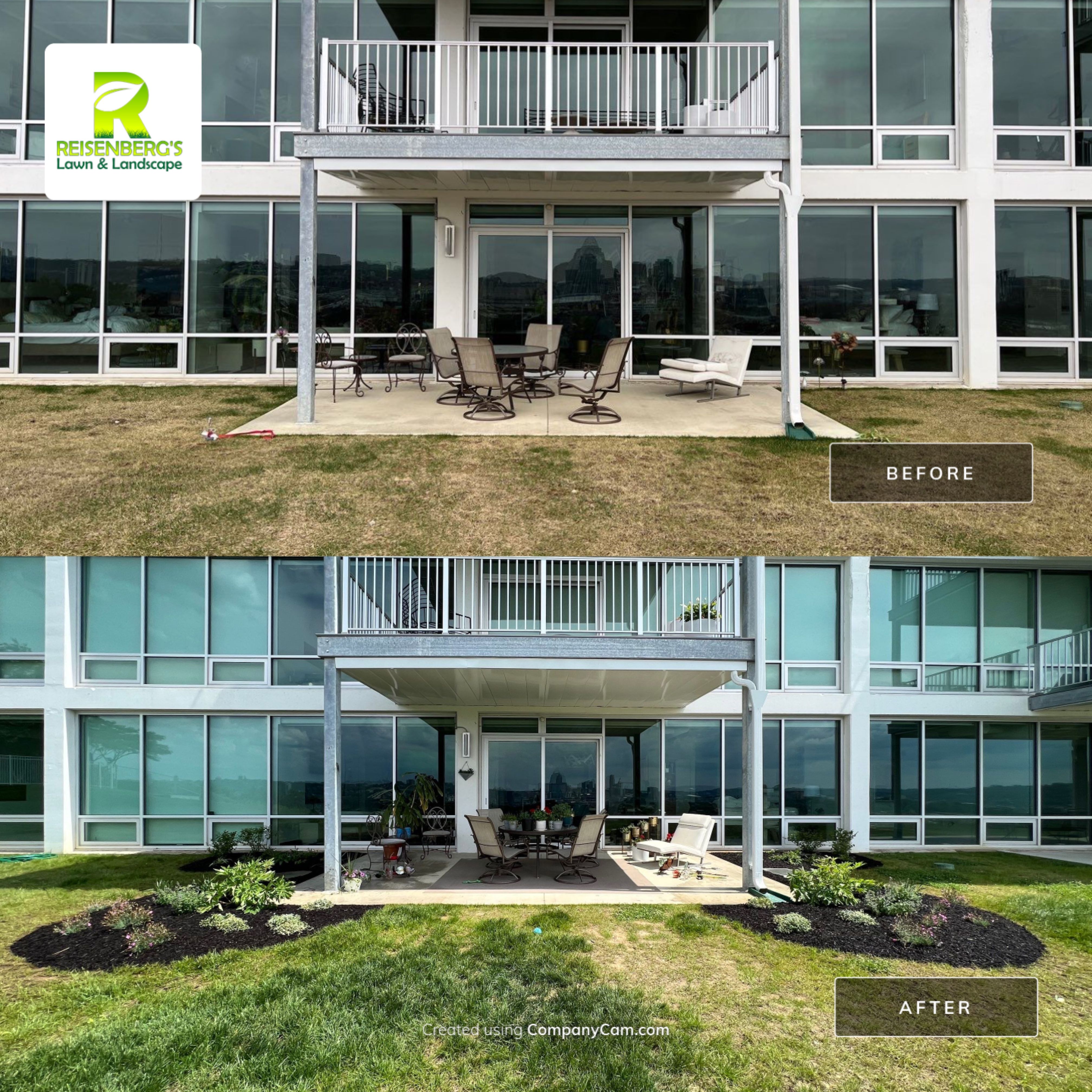 Landscape Bed Creation & Plant Install by Reisenberg’s Lawn & Landscape, LLC