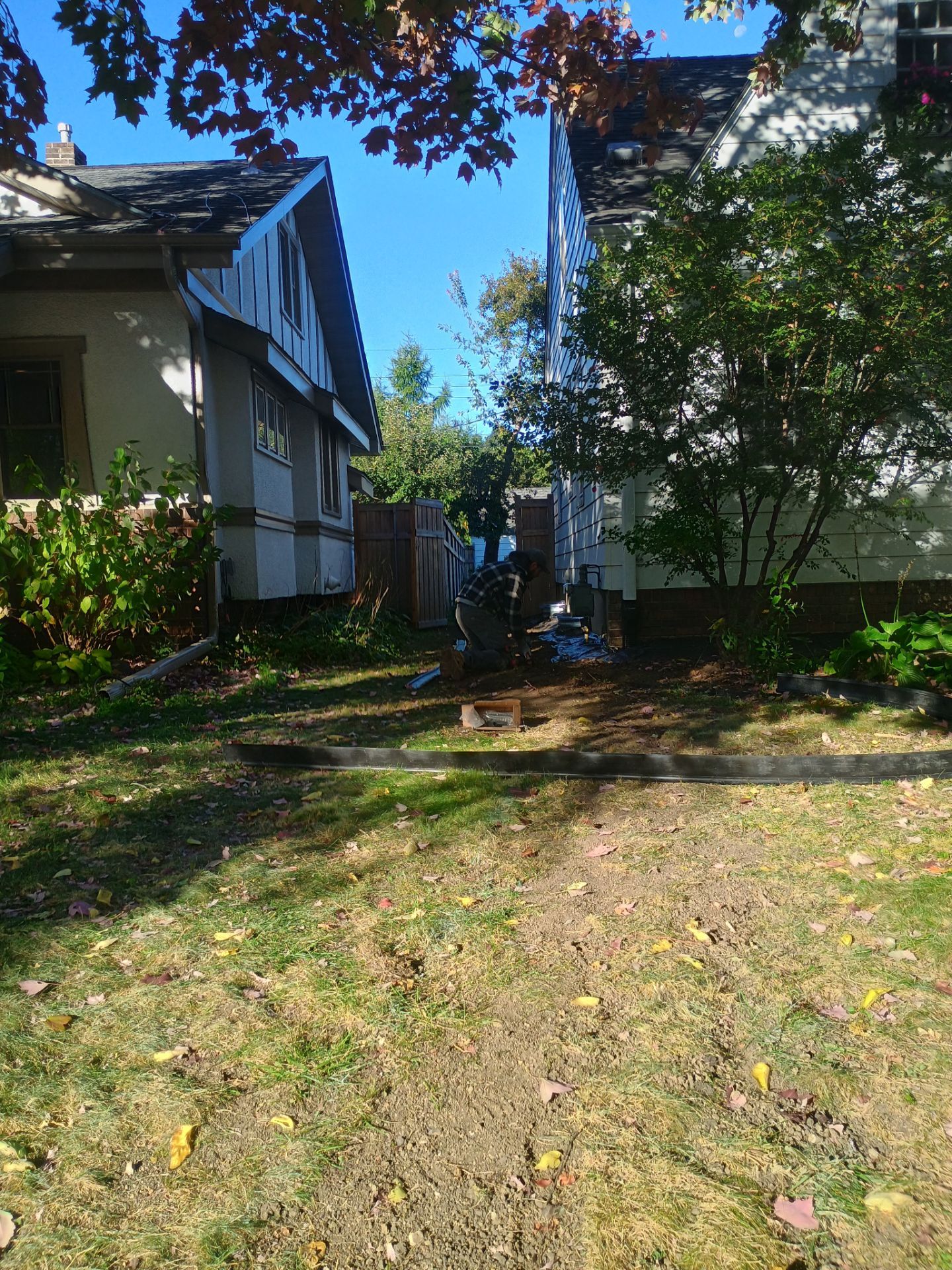 French Drain Installation for Michael by Waterproofing Northeast