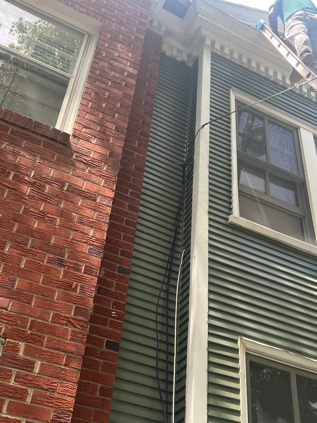 Alexandria: Siding Replacement with Solid Pine Wood Lap Siding by RM Banning, Inc.