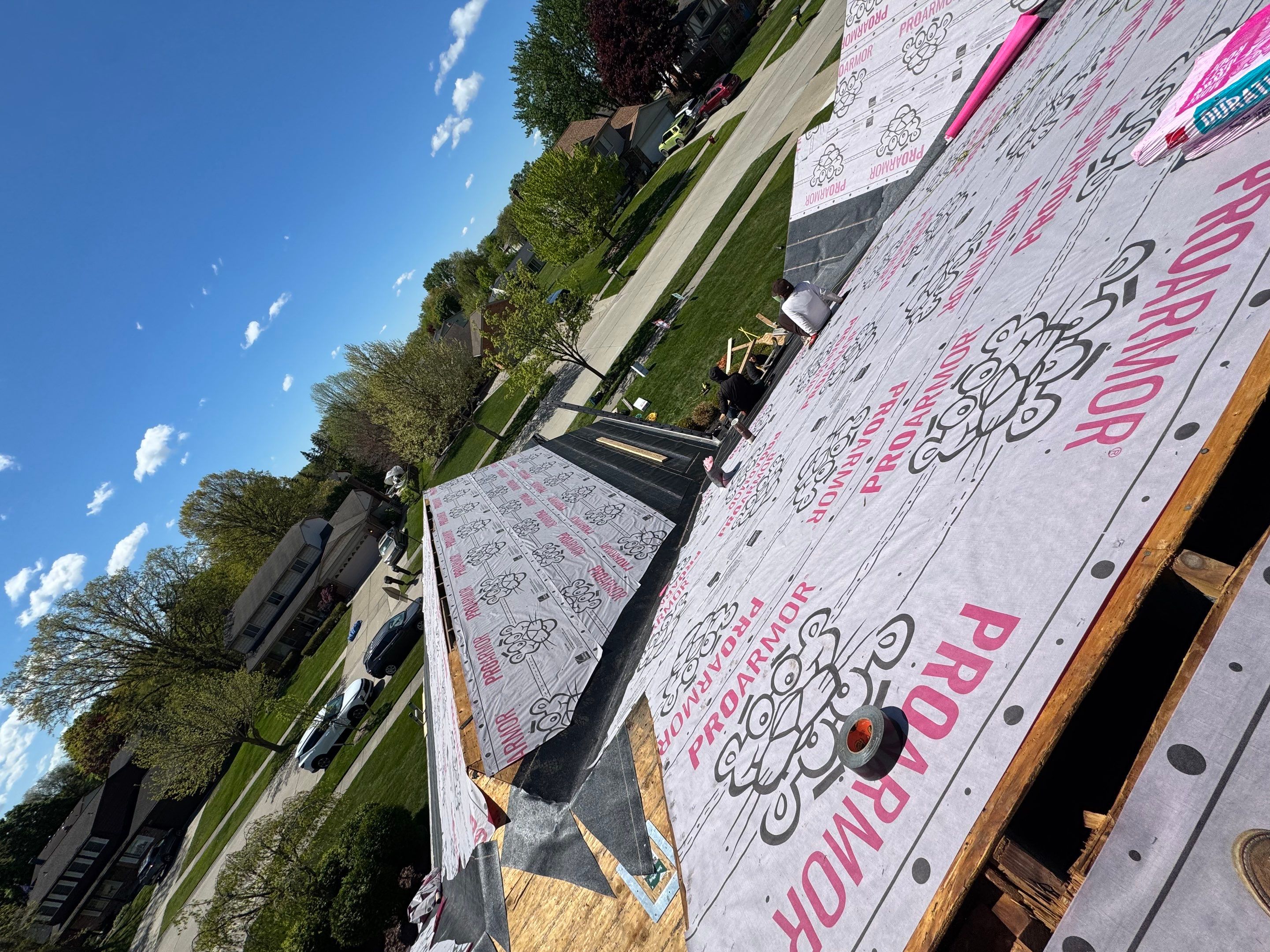 Roof Replacement using Owens Corning Duration by 180 Contractors