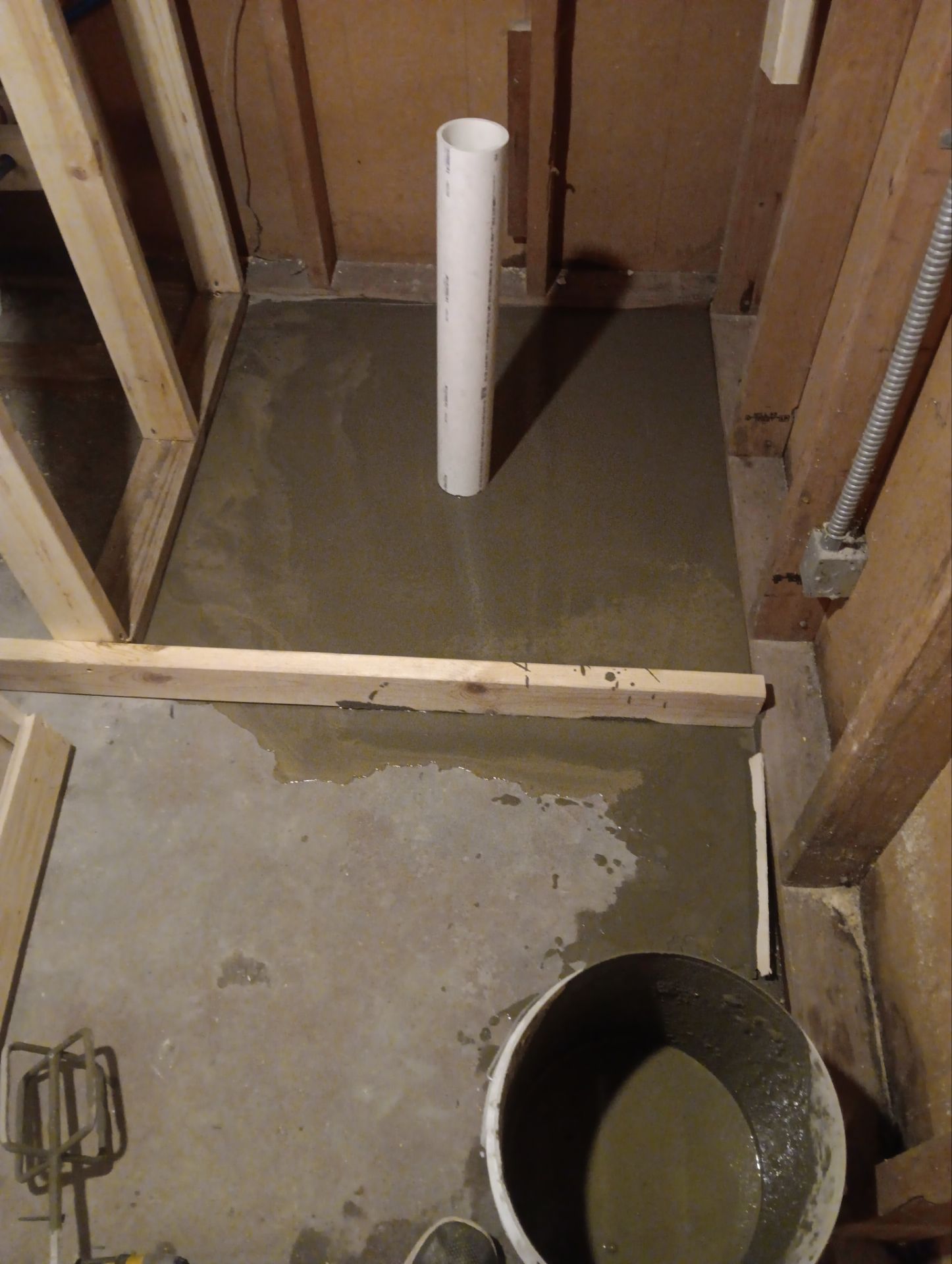 Bathroom Transformation – From Empty Space to Dream Bathroom by Johnny Five Construction 