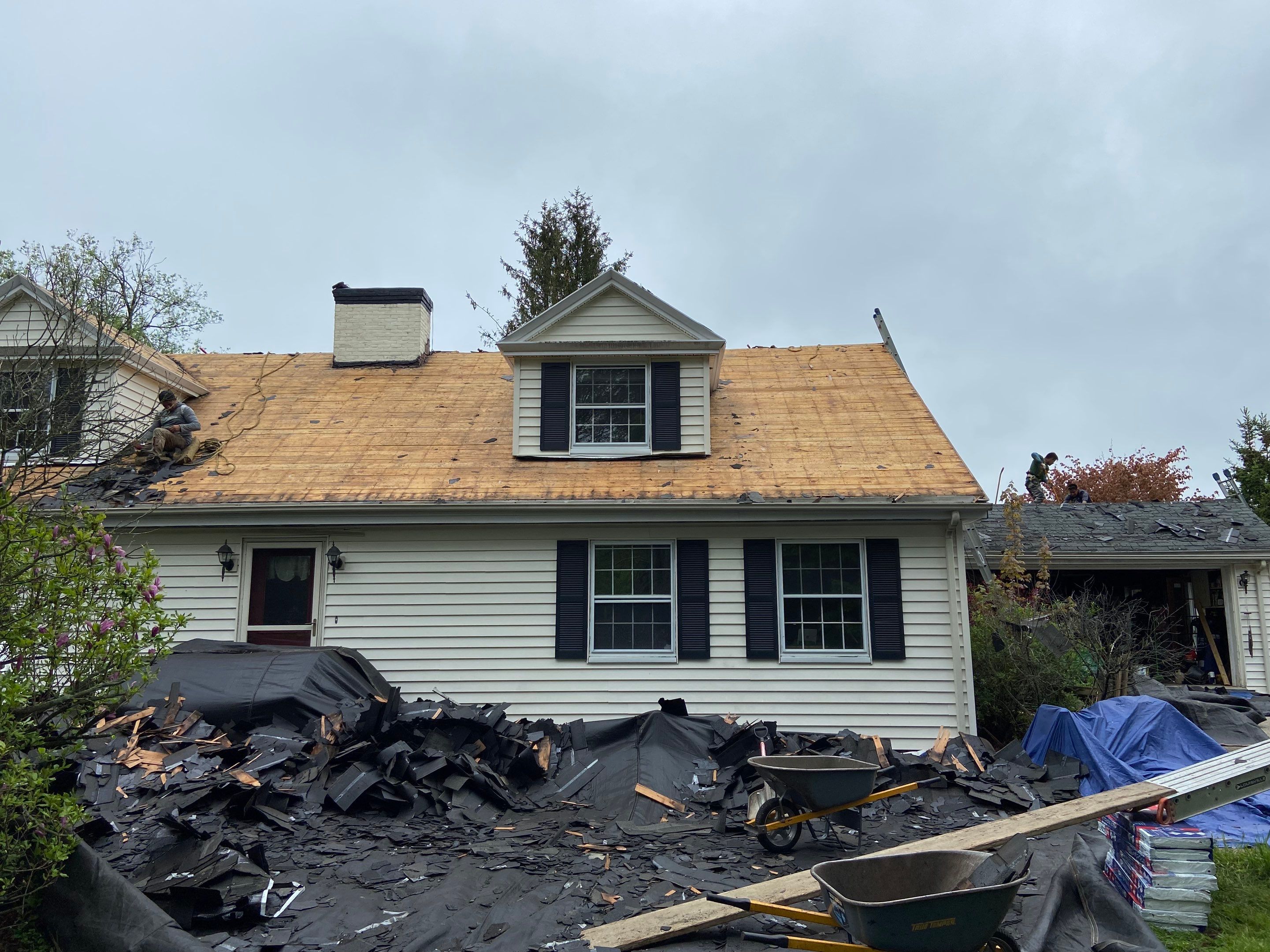Residential Roofing Installation using GAF Timberline HDZ by Sensible Home Solutions