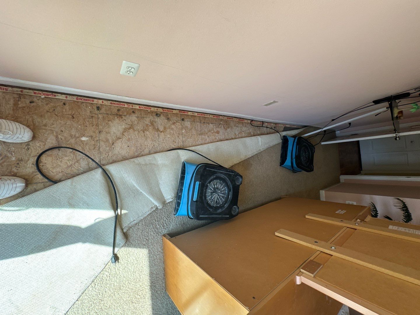 Project in New Haven by EzDry Water Mitigation & Property Restoration