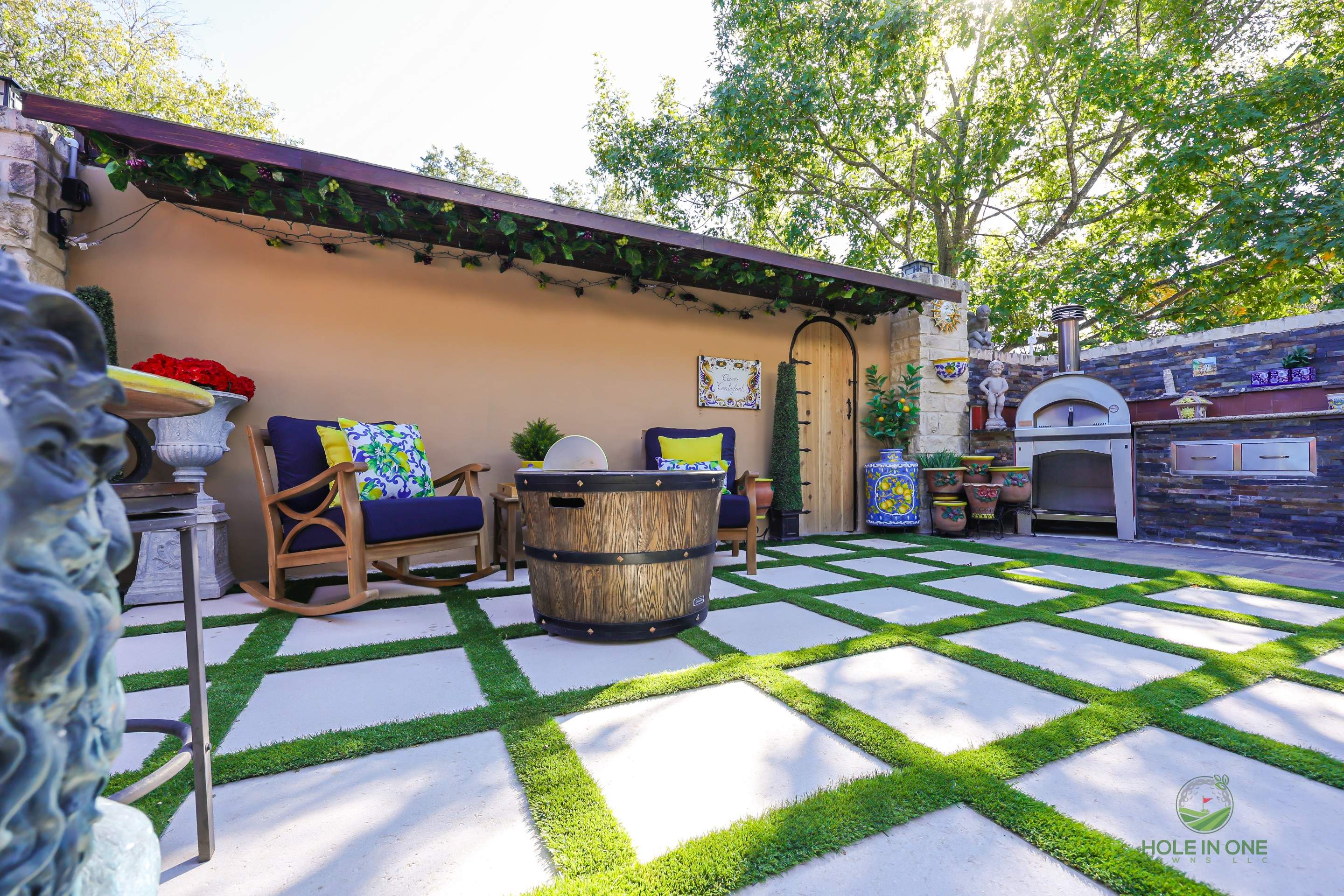 The Tuscany Project, San Antonio Tx. by Hole In One Lawns, LLC