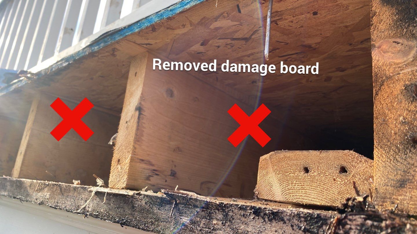 Exterior Repair using Porch and roof repair  by Alpha Design Services