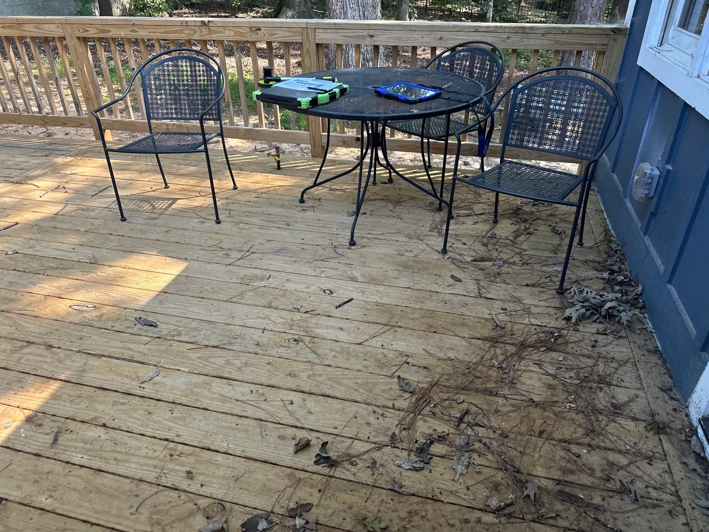Weathered Deck using Wood Sealant by DuraSeal