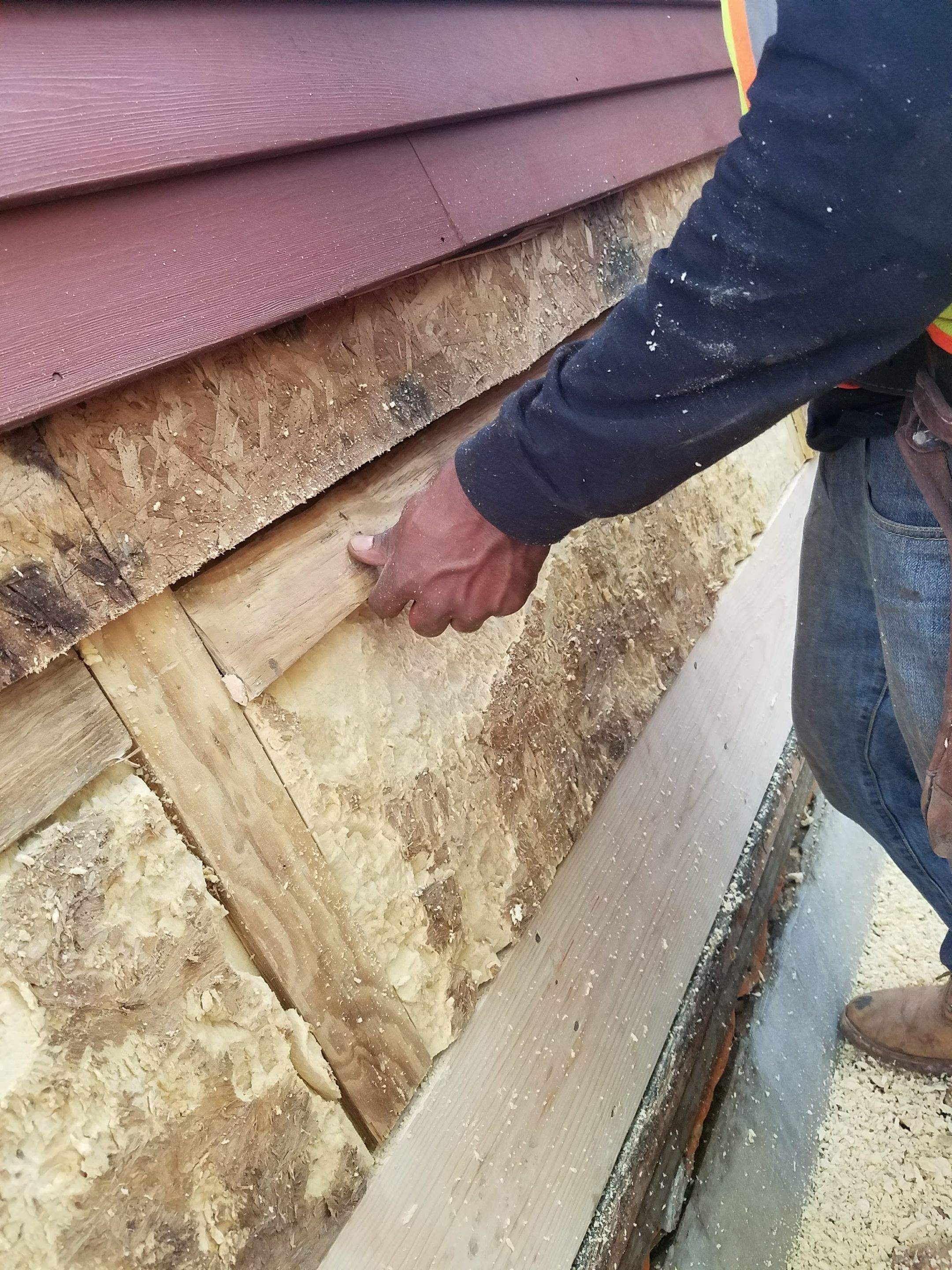 Siding Installation using Cedar Clapboard by Loyalty Exterior Solutions 