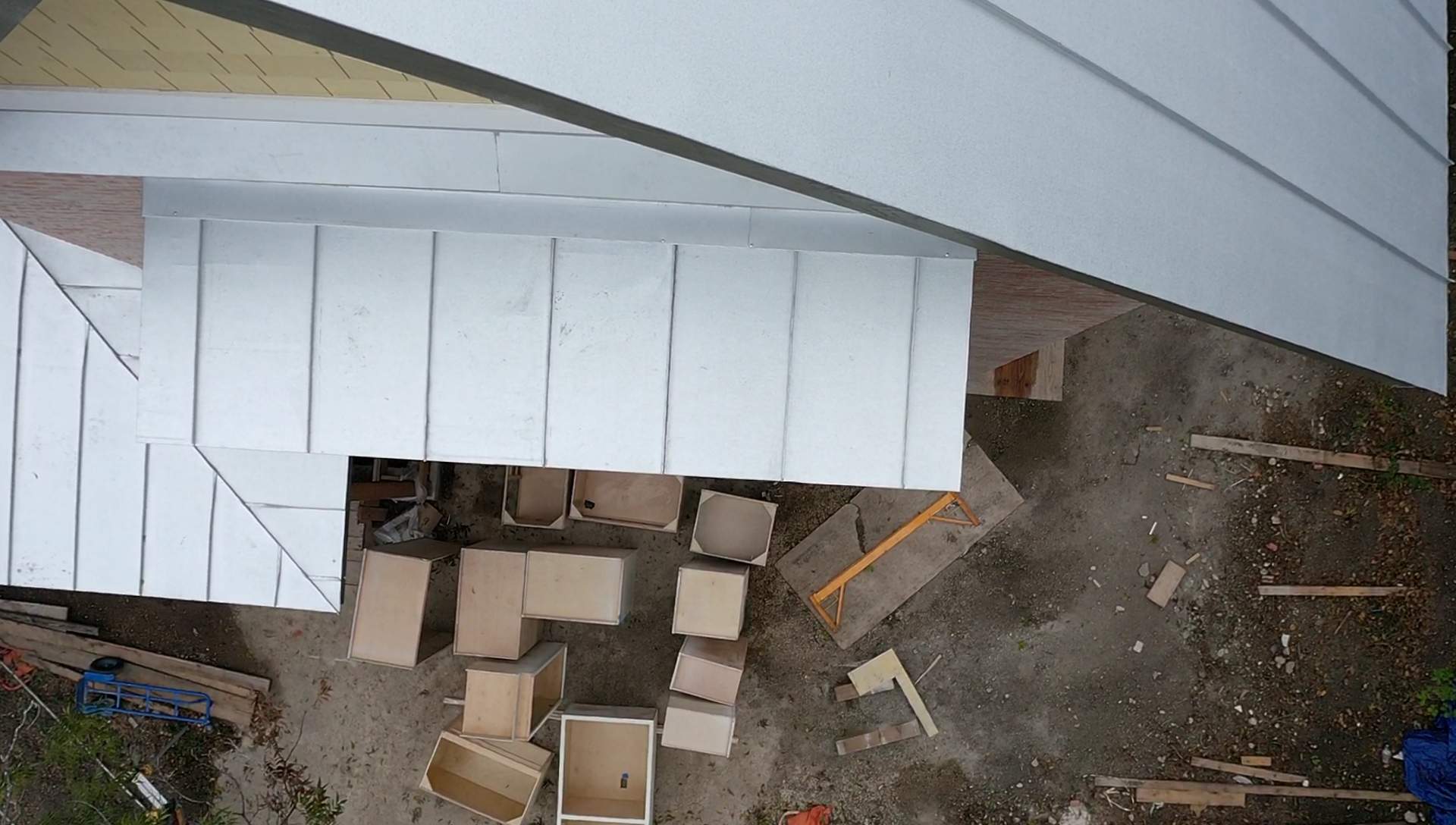 Residential Metal Roof Installation using McElroy Metal by Premier Roofing and Contracting