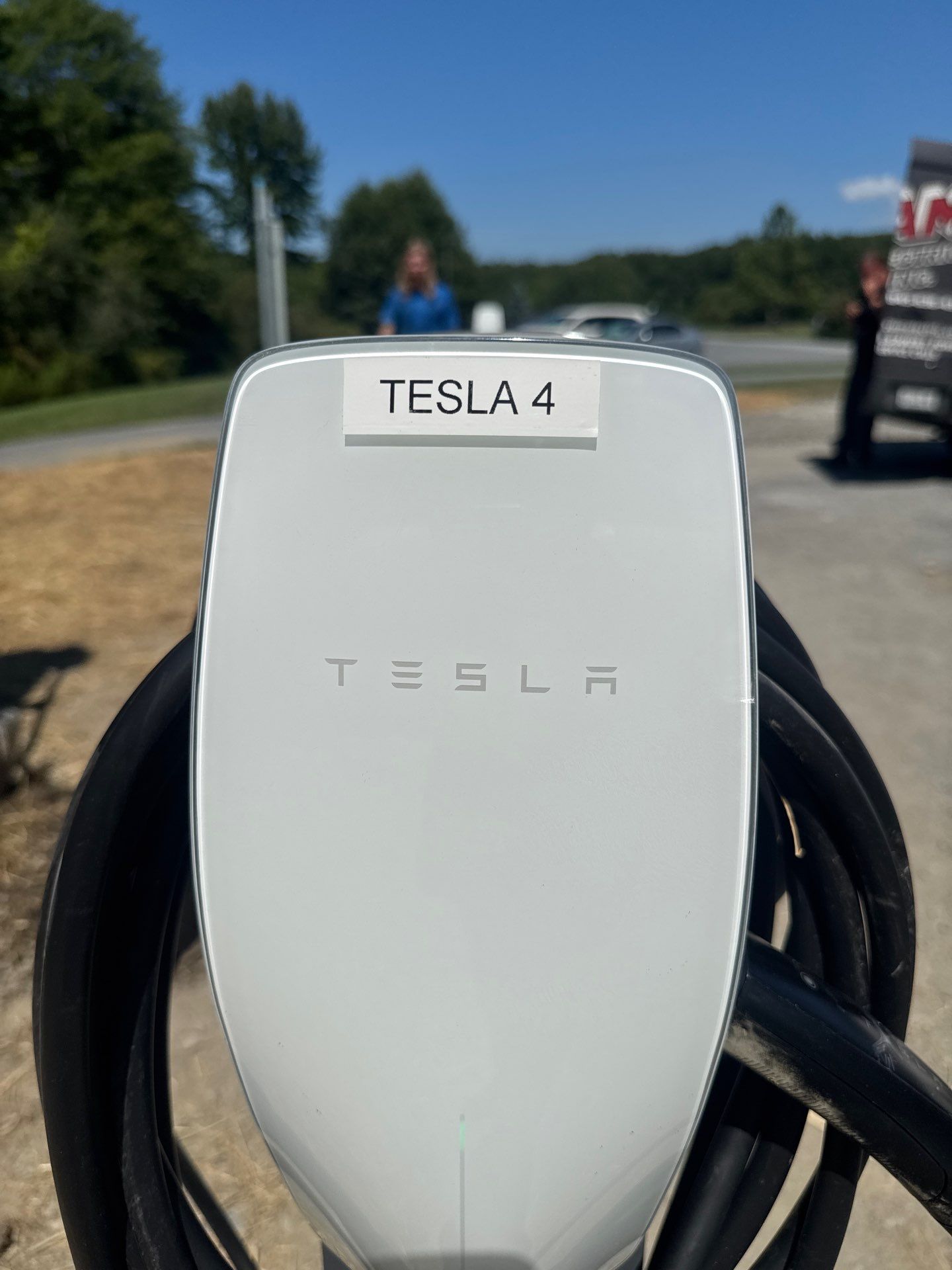 Tesla Pedestal Chargers & 400A Service Installed by ZAM by ZAM Electric