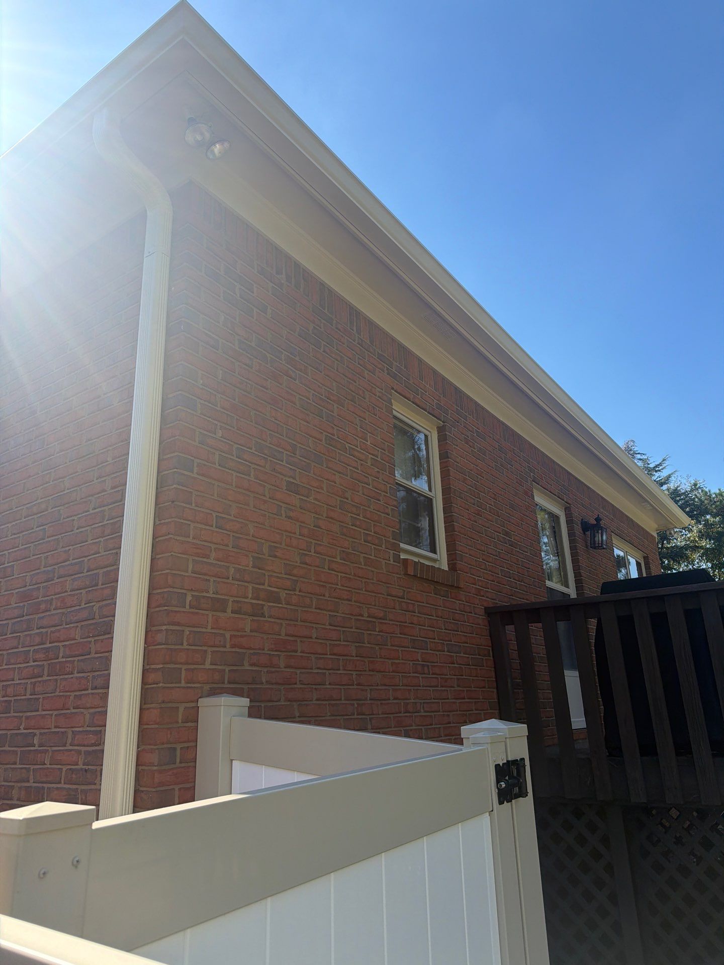 Snellville Gutter and Rotten Wood Replacement by Nelson Exteriors 