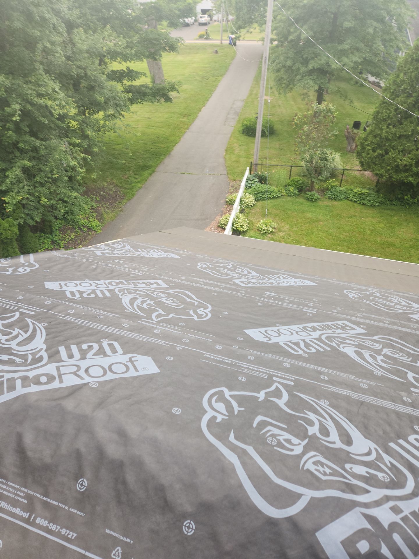 Residential Roofing Installation using Owens Corning TruDefinition Duration AR - Williamsburg Gray by A Plus Exterior