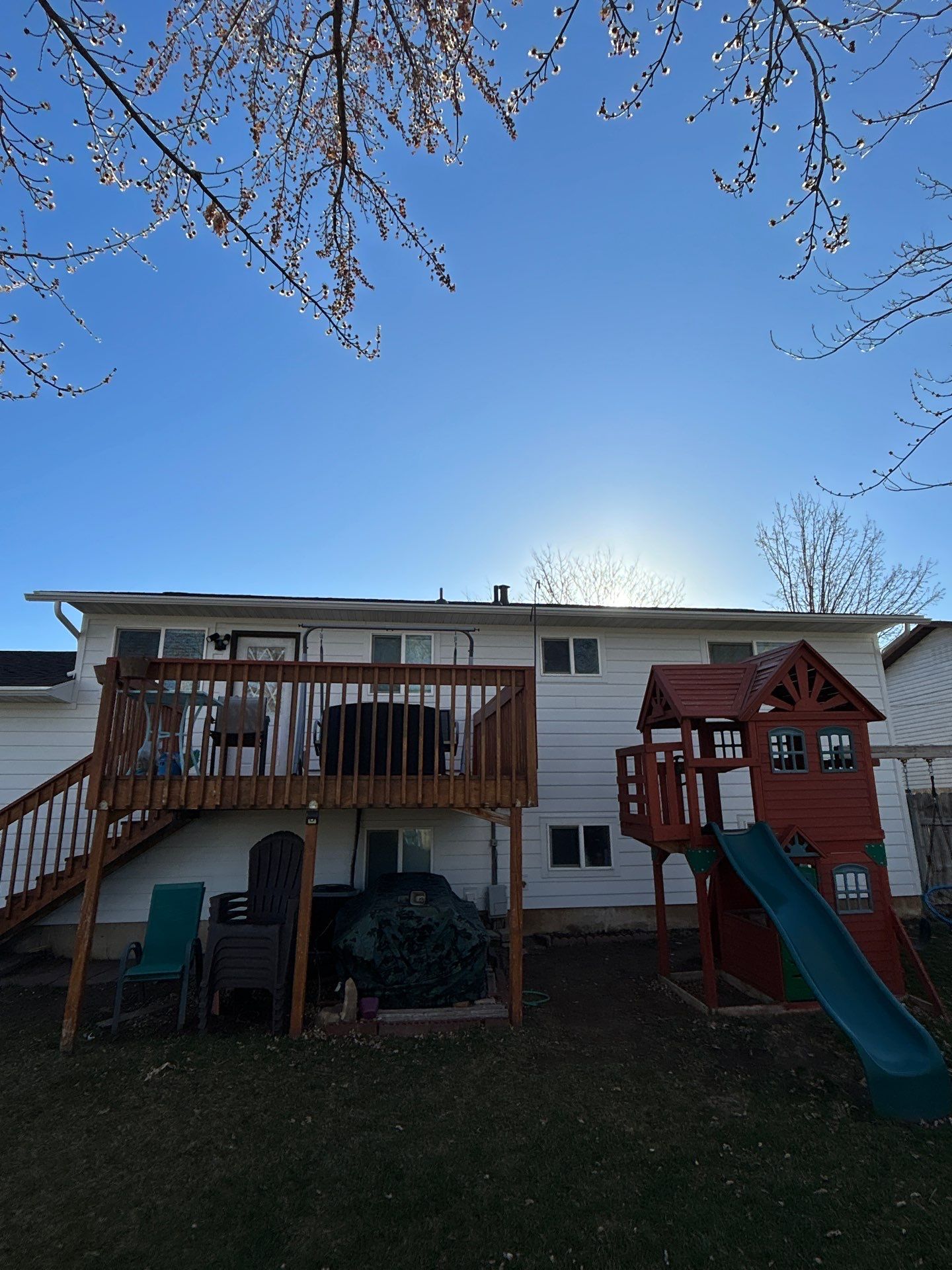 Orem | Crisp Monochromatic Hardie Upgrade | Arctic White by Ideal Siding Utah