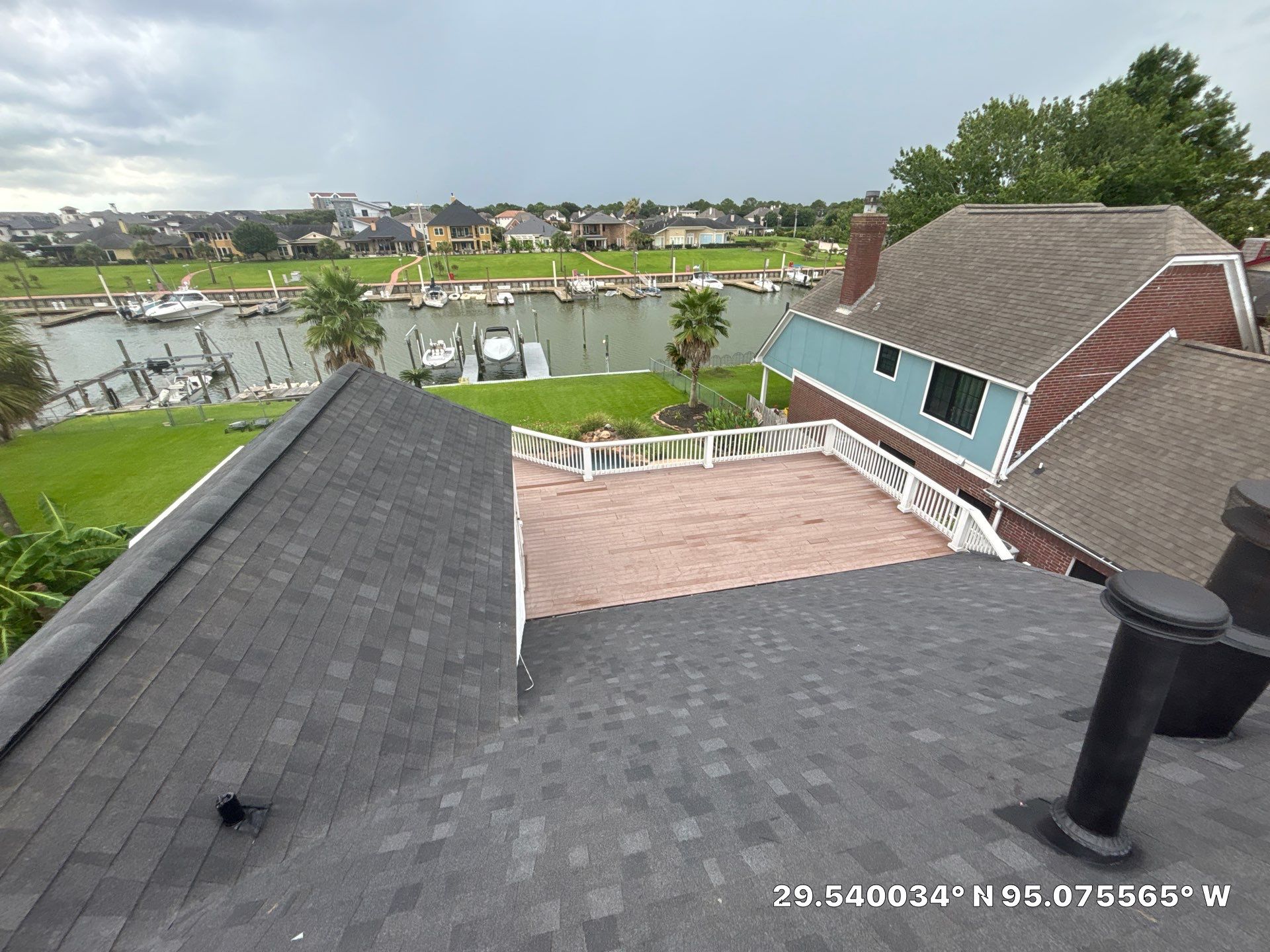 Residential Roof Replacement using Atlas Pinnacle Pristine Black Shadow by Elite Roofing LLC