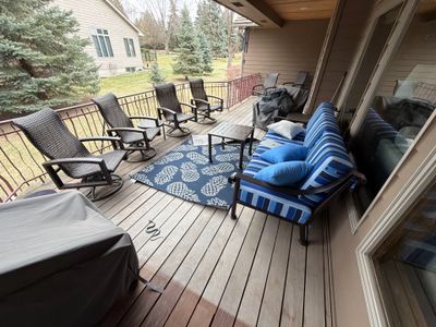 Deck Staining and Tongue and Groove Ceiling Refinish in Sioux Falls