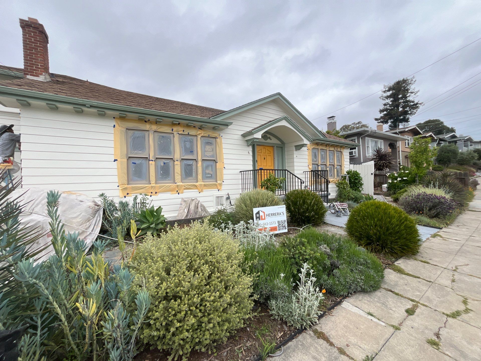 Project in Oakland by Herrera’s Bay Area Painting inc.