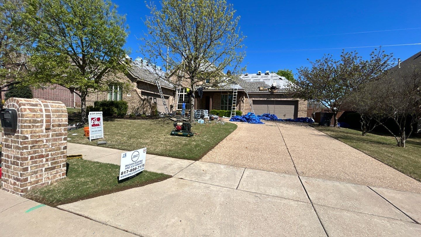 Residential Roofing Installation using Iko Dynasty by Becker Roofing and Exteriors