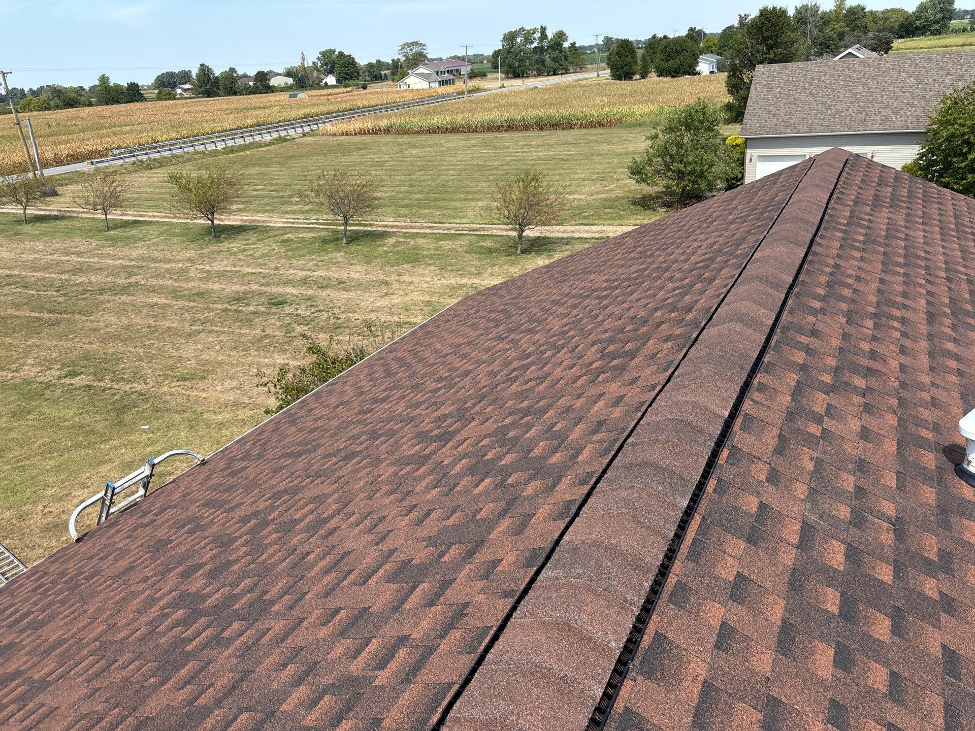 Residential Roofing Installation using Timberline HDZ Shingles - Hickory by RoofX 
