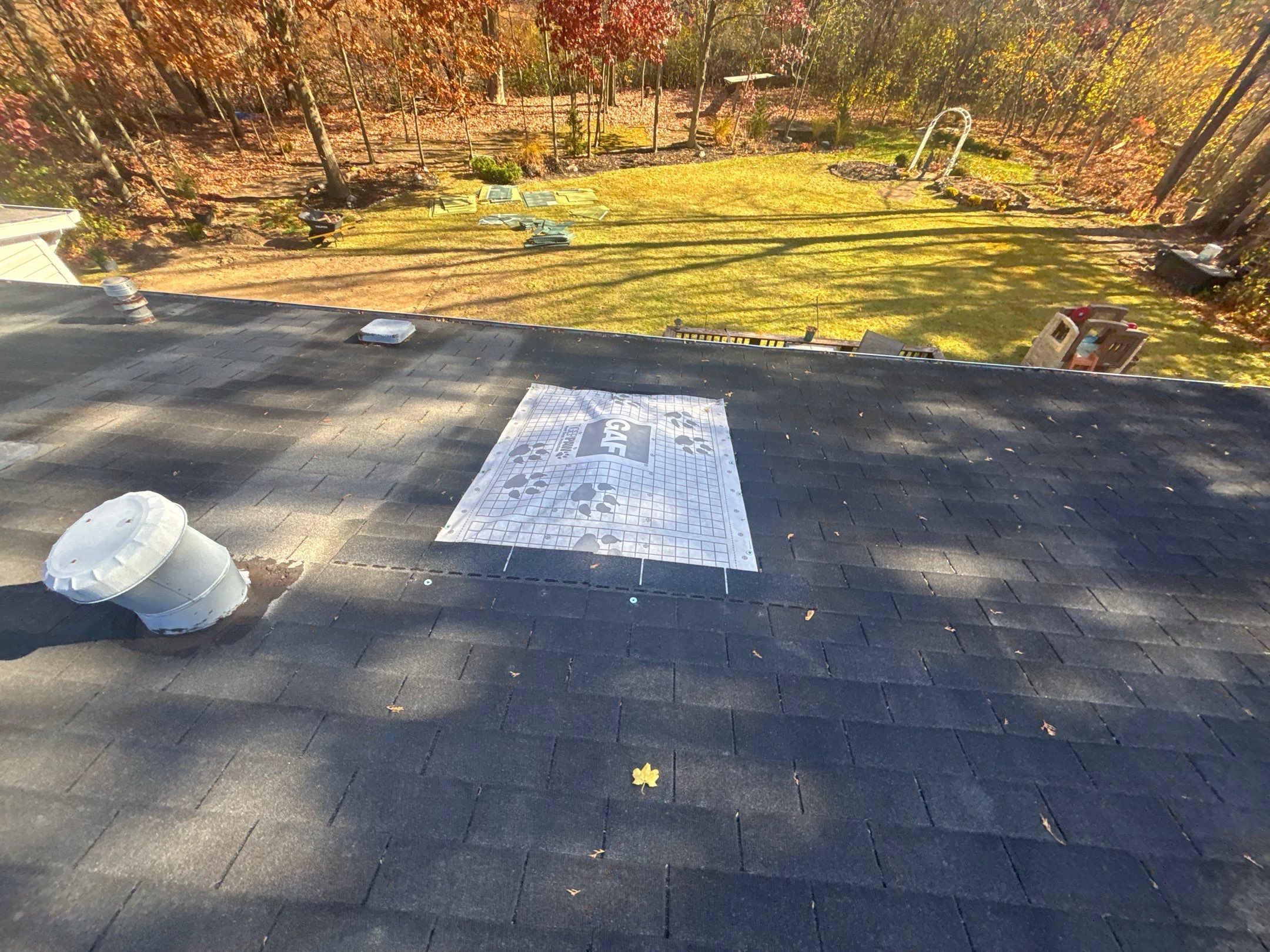 Roof Replacement using Owens Corning Estate Gray by 180 Contractors