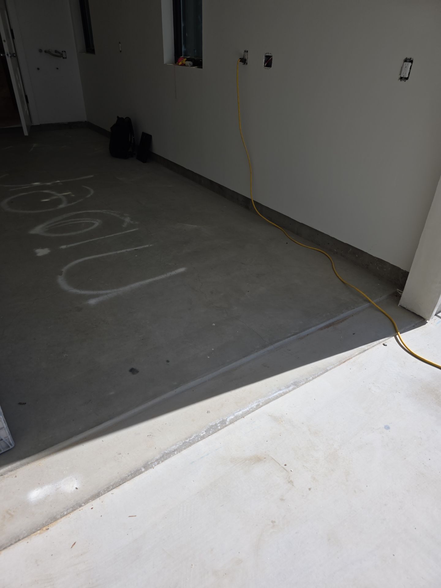 Cayucos Garage Floor Epoxy Installation with Moisture Vapor Barrier by MGP Coatings