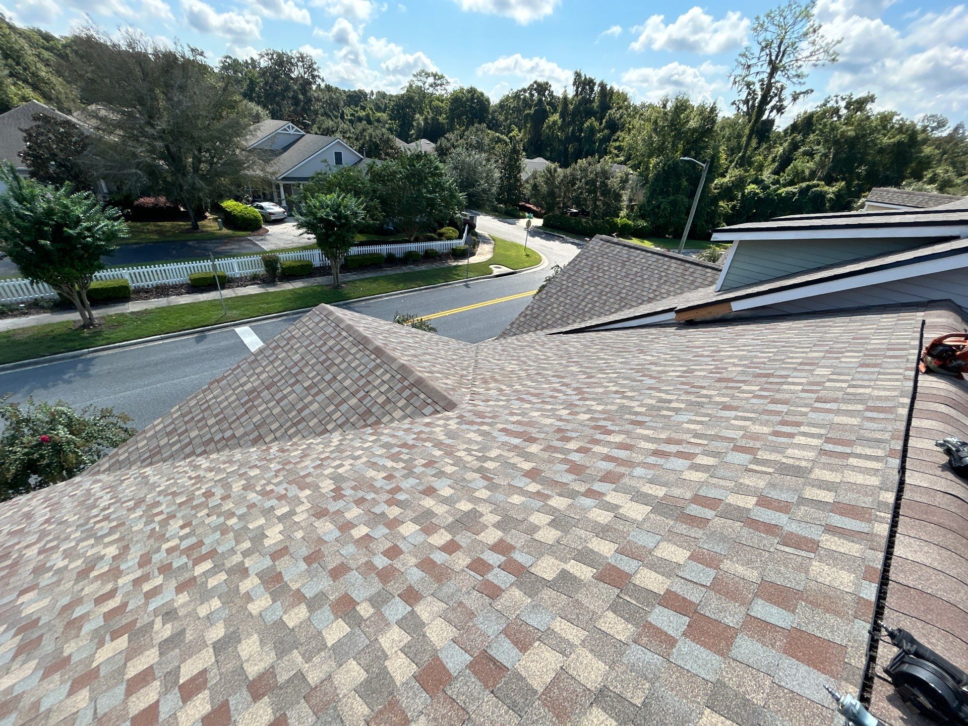 Project in Gainesville by True Force Roofing