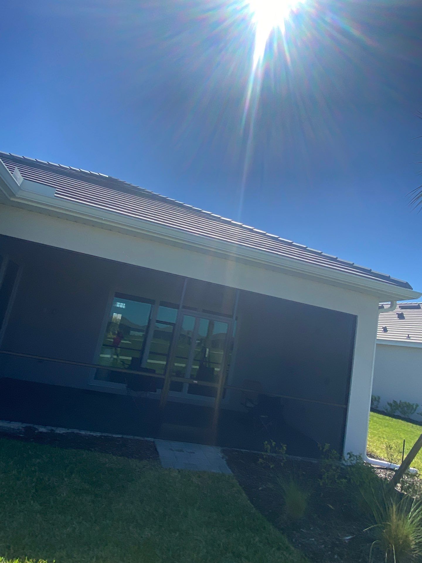 3x4 Elbow Gutter Installation in Punta Gorda FL by Gutter Professors