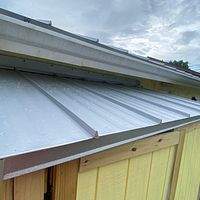 24ga 1" Nail-Strip Mill Finish by Total Roofing System The Metal Roof Experts