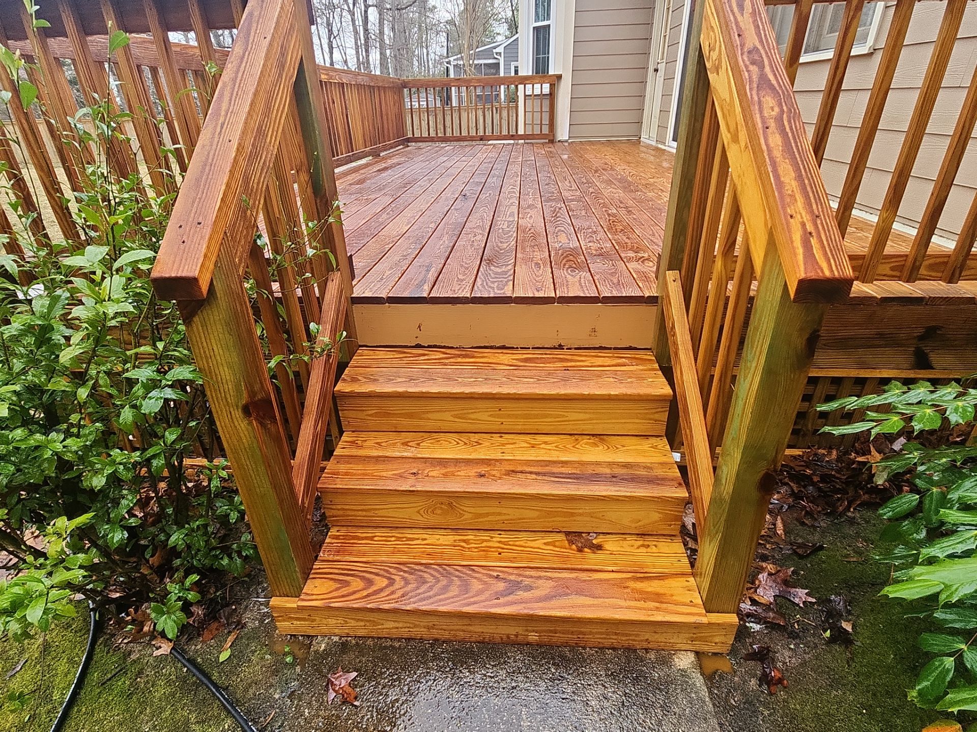 Weathered Deck using Wood Sealant by DuraSeal