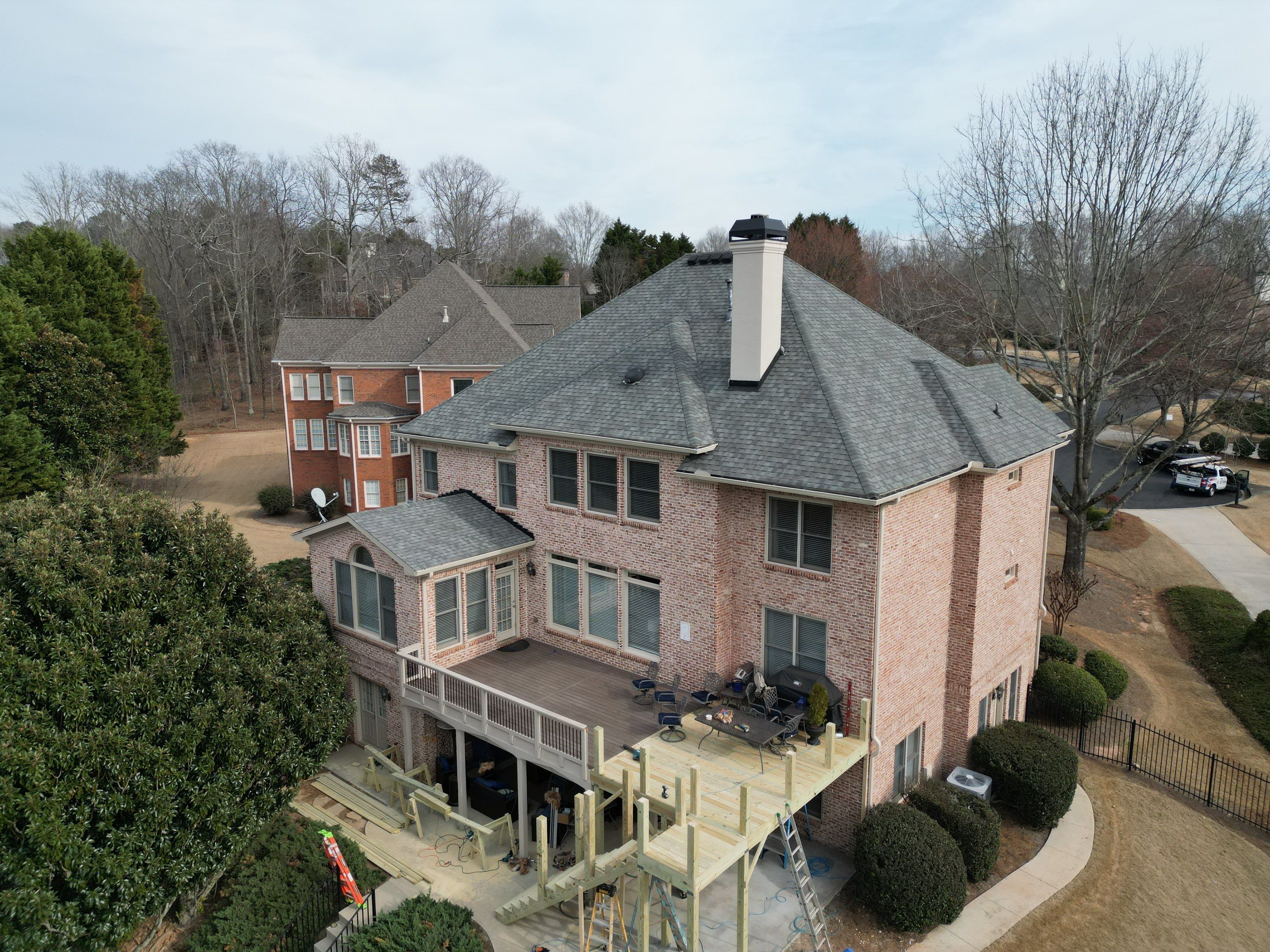 Covered Porch- Stefan  by Clark Brothers Roofing & Construction