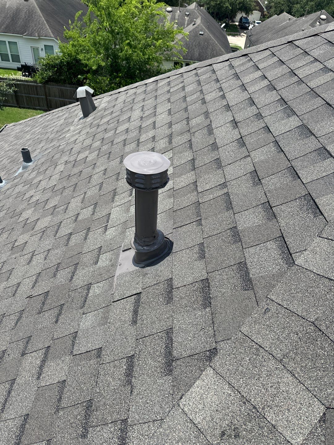 Hail Damage using Owen's Corning Duration (Lifetime) Shingles by Roof Repair Company