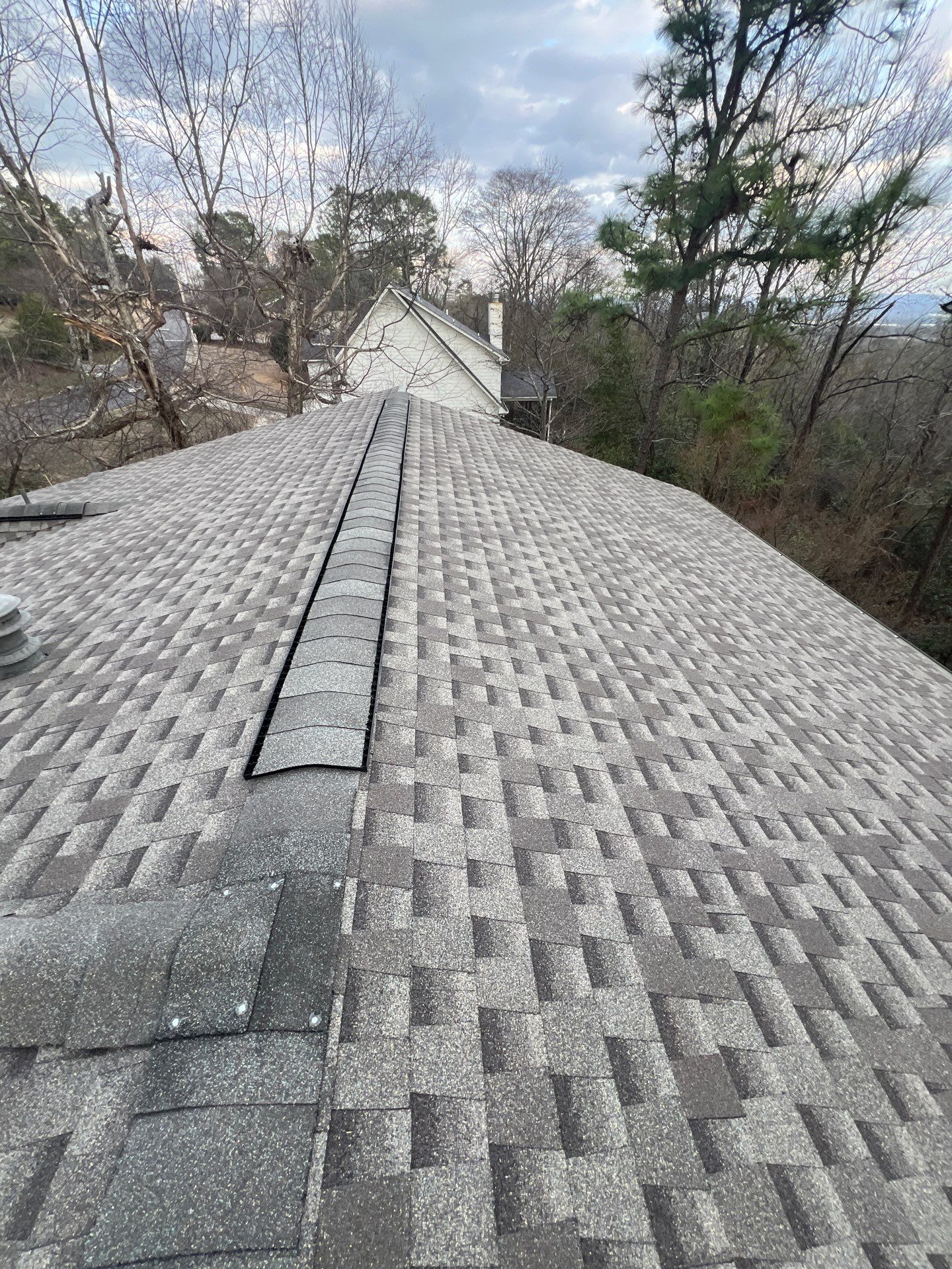 Residential Roofing Installation in Birmingham (Weathered Wood) by The Roofing Dudes