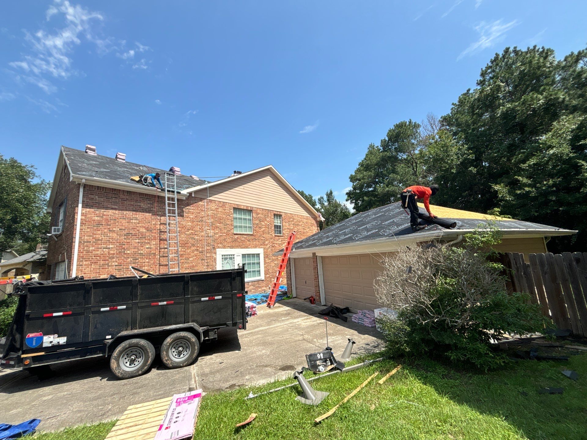 Residential Roofing Repair using Owen's Corning Duration (Lifetime) Shingles by Roof Repair Company