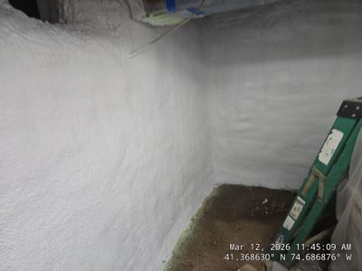 Basement Exterior Walls using Closed Cell Spray Foam