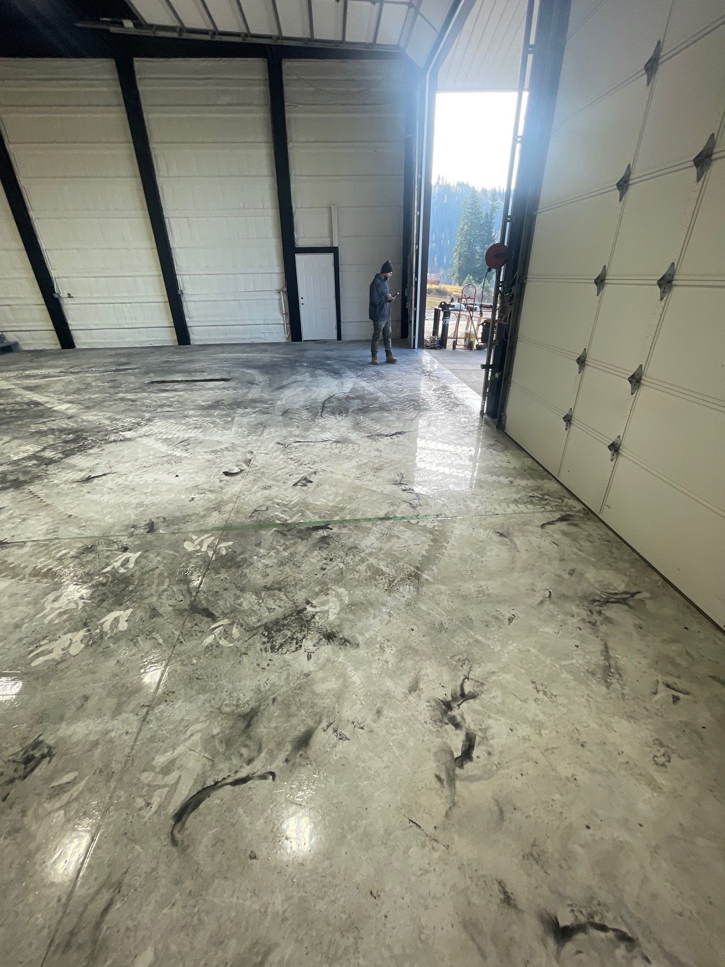 Shop Transformation using Slate Hybrid by Croc Coatings, LLC
