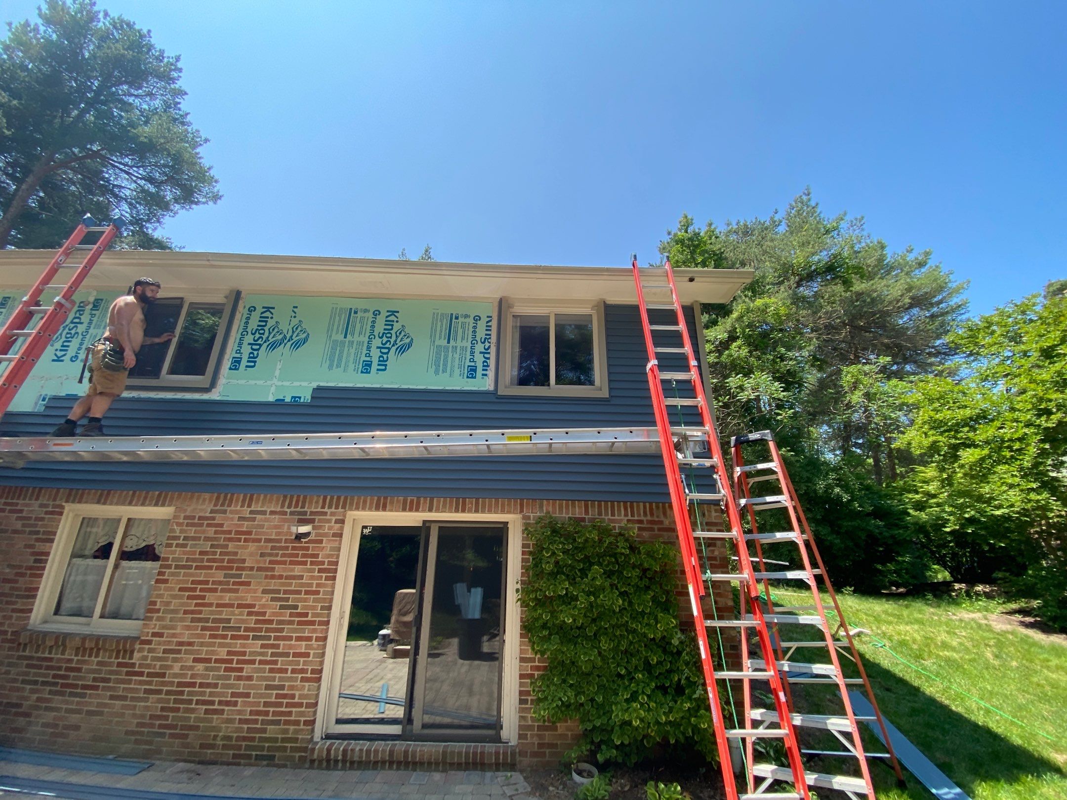 Siding Replacement using CertainTeed Restoration Classis D4 by 180 Contractors