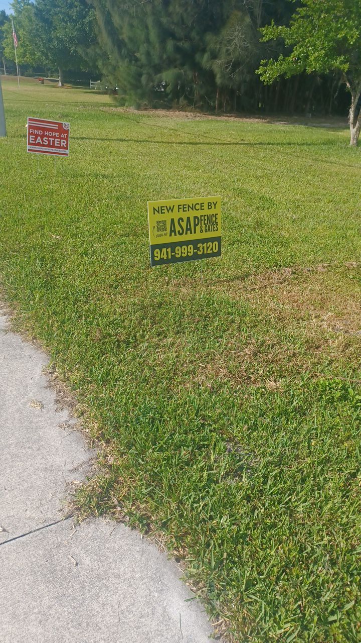 Bradenton, FL 6ft. Tall White Vinyl Privacy Fence by Asap fence and gates, LLC