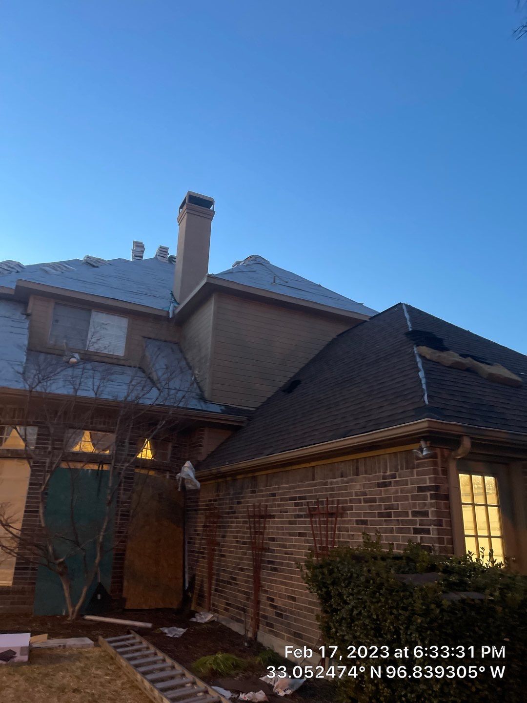 Roof Damage Repair  by SLM General Contractors & Roofing
