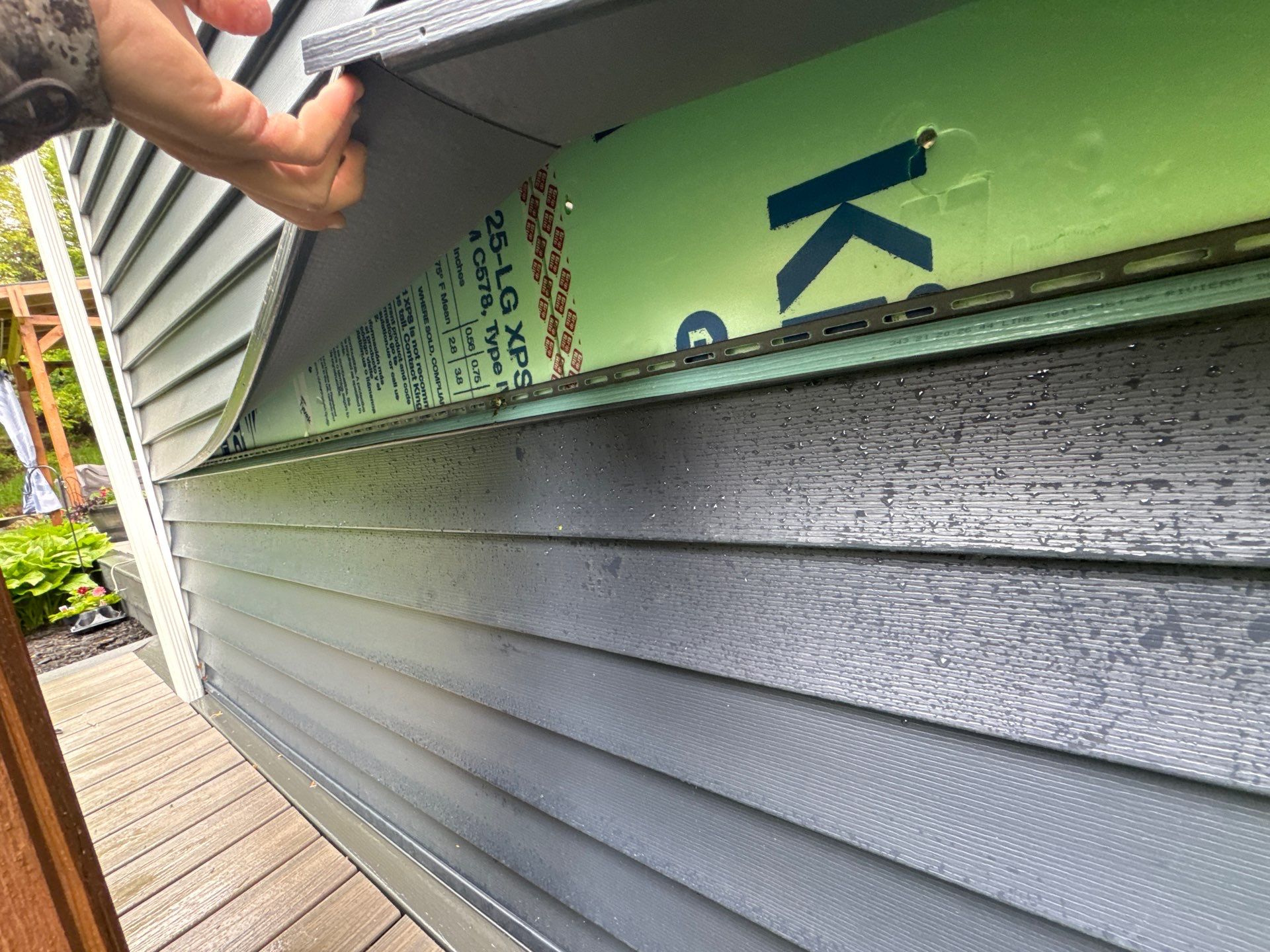 Siding Replacement using Alside Charter Oak D4.5" Riveria Dusk by 180 Contractors