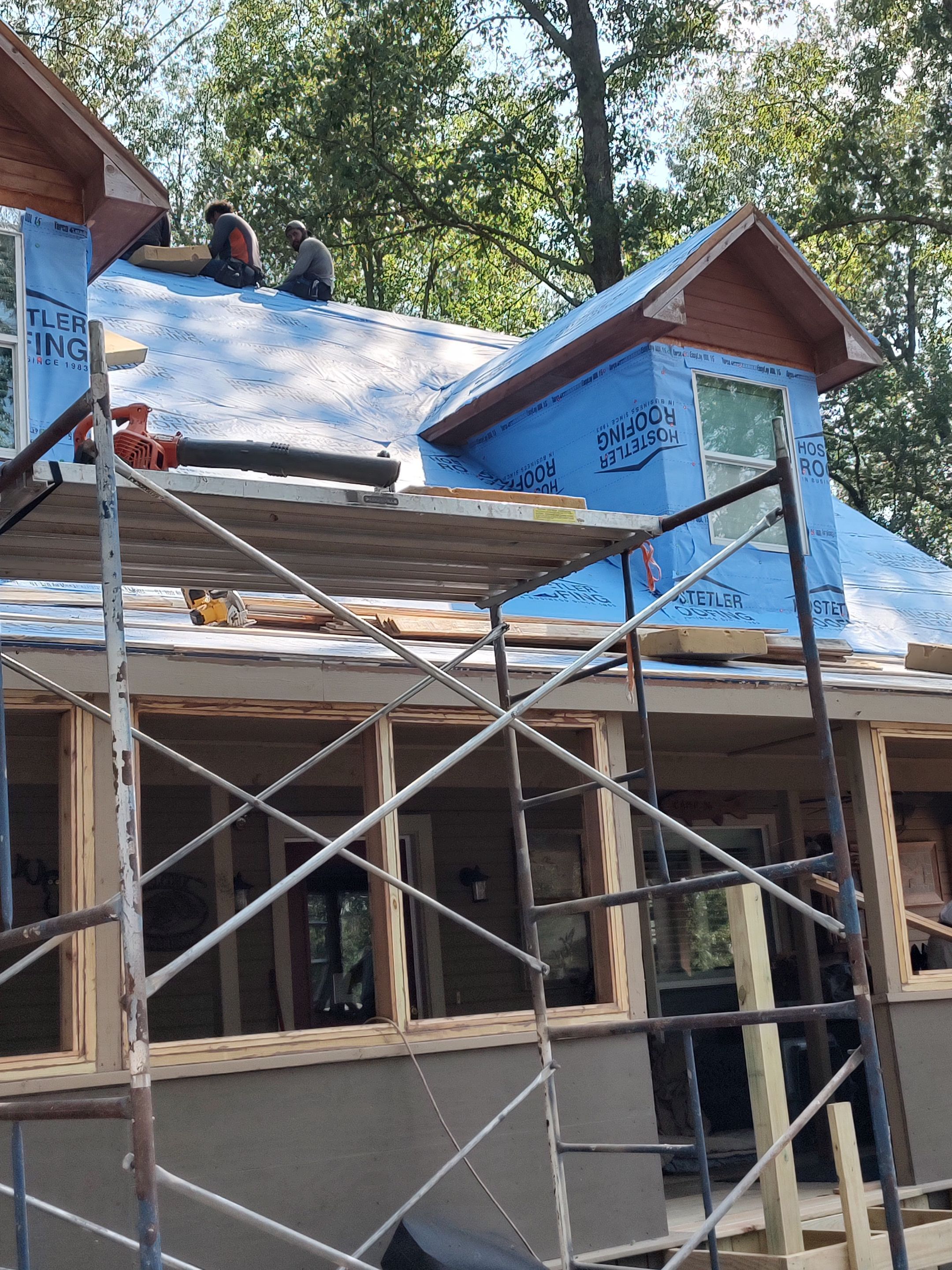 Metal Roof Replacement: 26 GA. Residential Metal Panel by Hostetler Roofing
