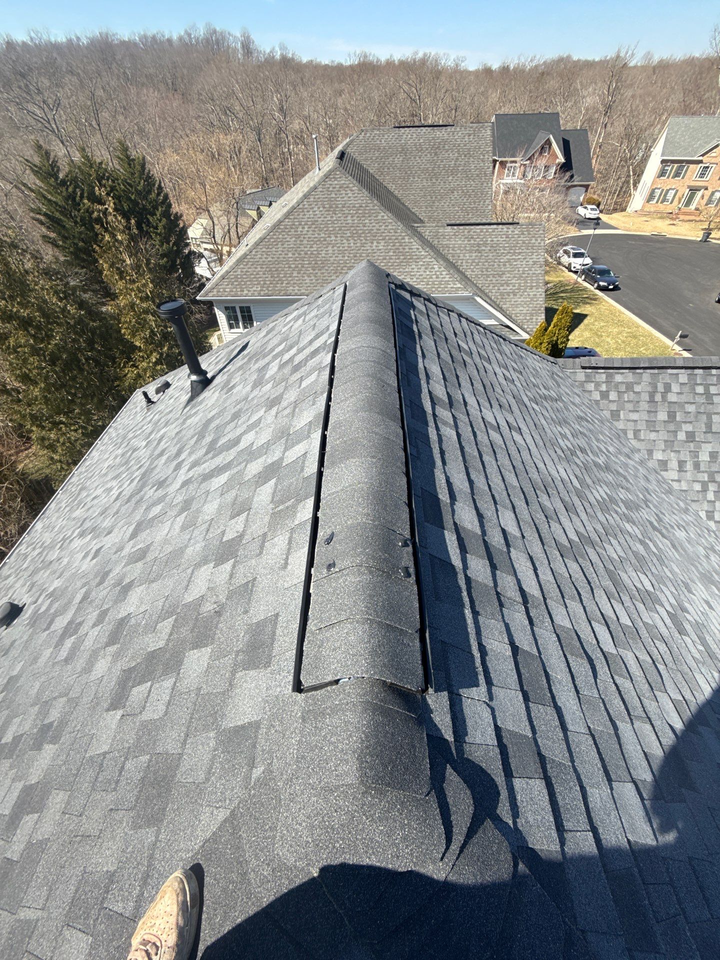 Springfield: Residential Roof Replacement with CertainTeed Landmark Pro in Max Def Moire Black by RM Banning, Inc.