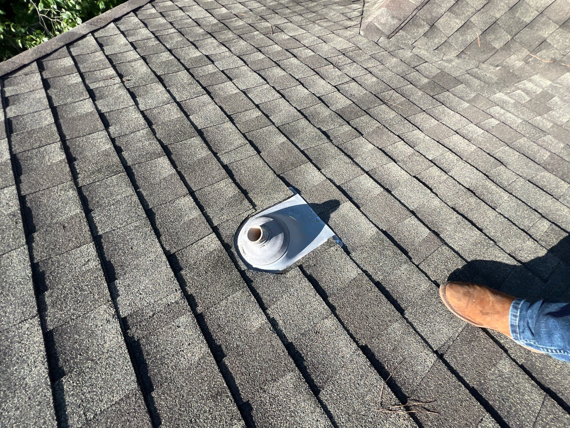 Hail Damage using Metal by Roof Repair Services LLC