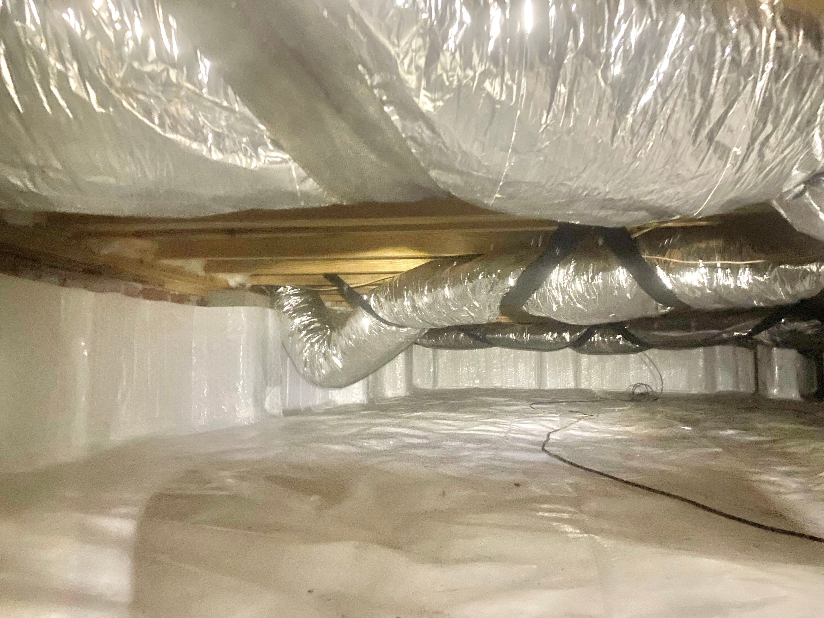 Impact Choice Encapsulation using YCS Pro Cleaner by Impact Crawlspace