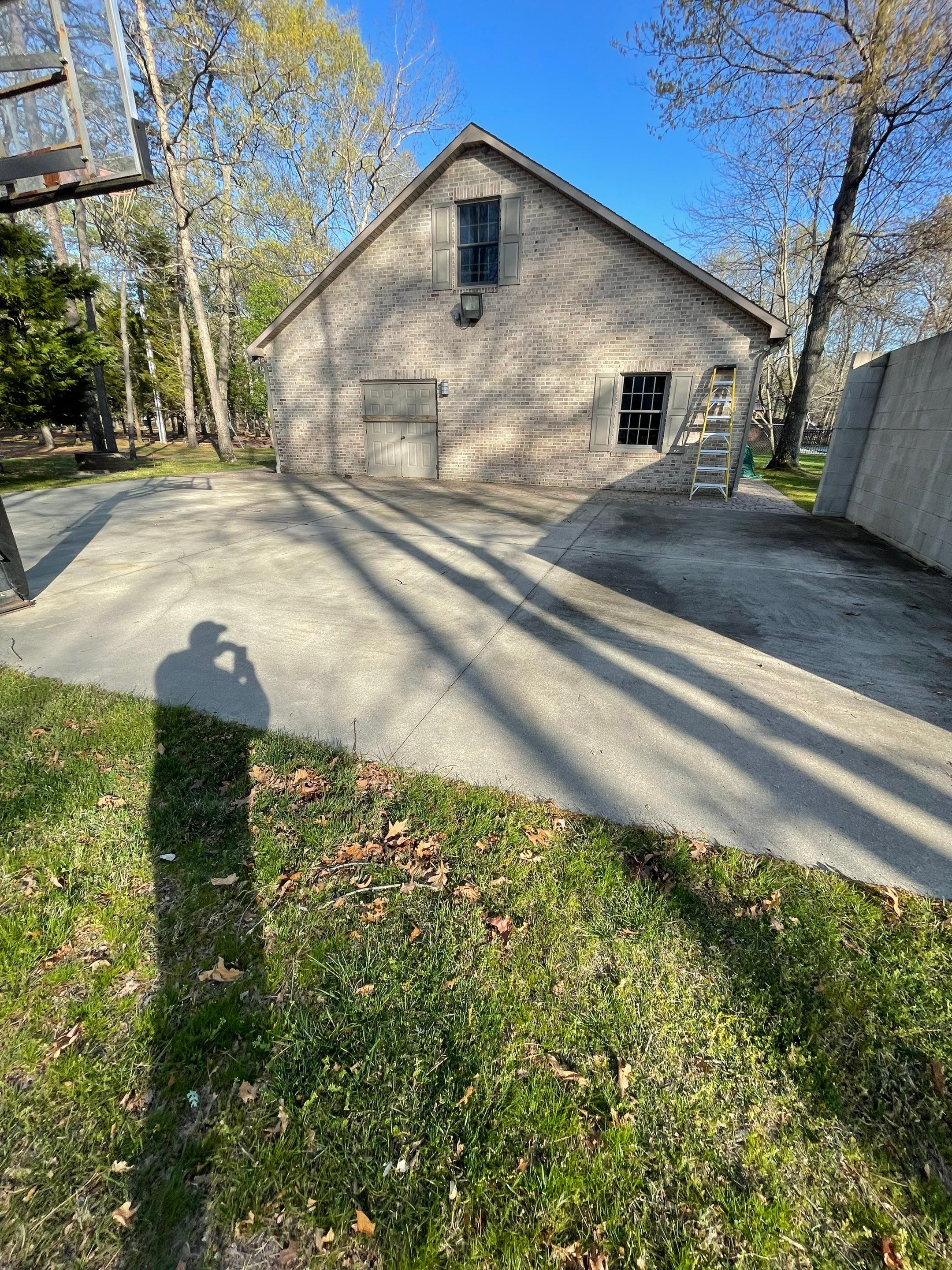 Pavers Cleaned, Garage and Concrete walls by SJ Exterior
