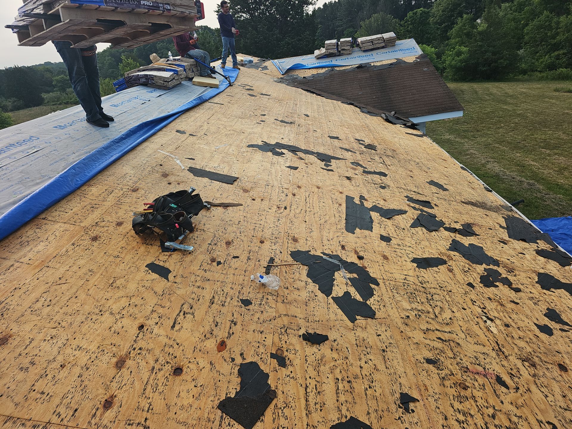 Roof Replacement - Colonial Slate by Winchester Roofing