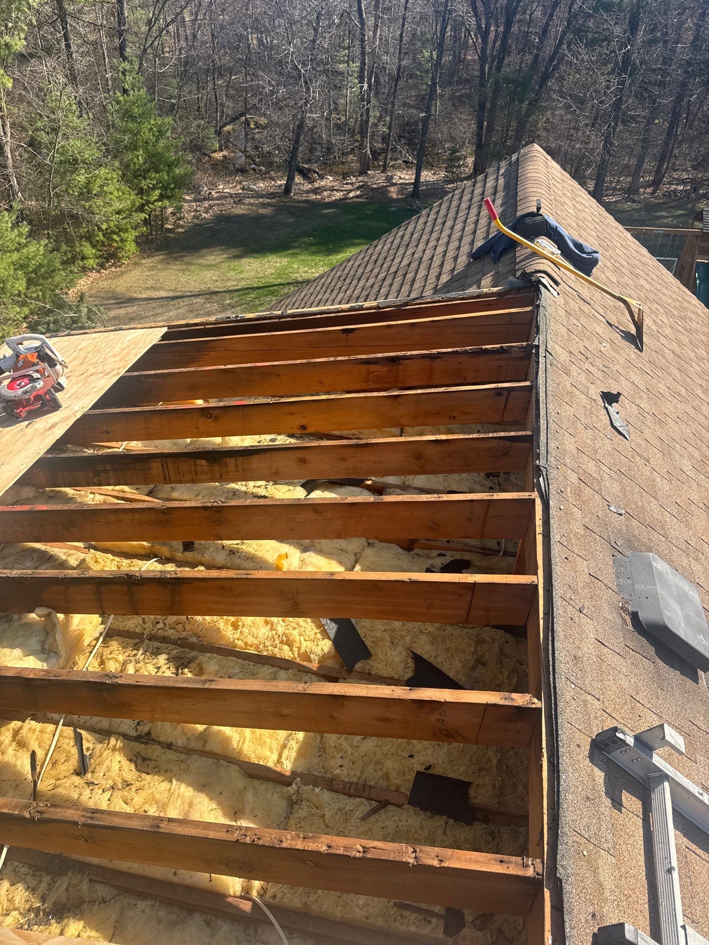 Low-Slope Asphalt-to-EPDM Conversion with Structural Rebuild by Mighty Dog Roofing of Greater Middlesex County