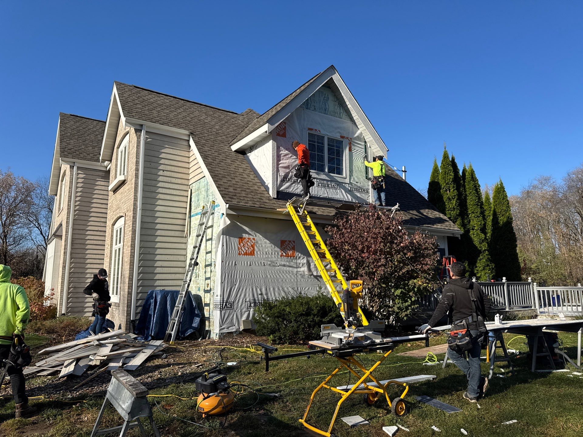 V.P.: Roof and siding by AFC Exteriors